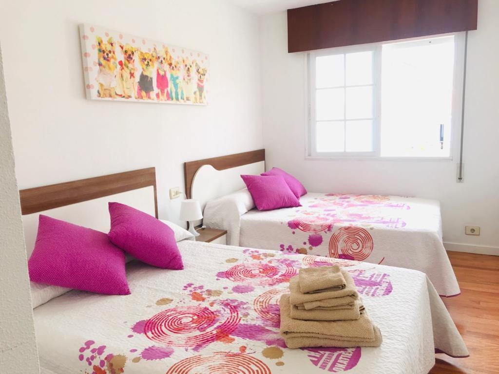 Enjoy Sanxenxo,200M Playa, Balcon Vistas Cies, Piscina & Terraza Azotea,2 Plazas Garaje, 2 Banos, Muy Luminoso, Muy Tranquilo,Muy Equipado, Centrico公寓 外观 照片