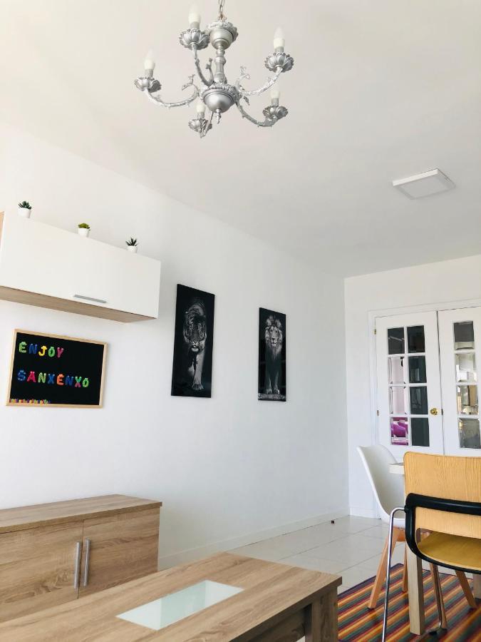Enjoy Sanxenxo,200M Playa, Balcon Vistas Cies, Piscina & Terraza Azotea,2 Plazas Garaje, 2 Banos, Muy Luminoso, Muy Tranquilo,Muy Equipado, Centrico公寓 外观 照片